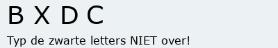 Bevestigingscode