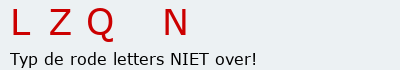 Bevestigingscode