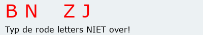 Bevestigingscode