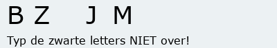 Bevestigingscode