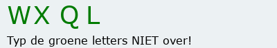 Bevestigingscode