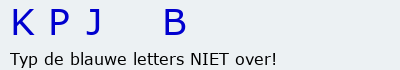 Bevestigingscode