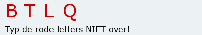Bevestigingscode