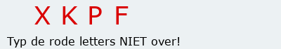 Bevestigingscode