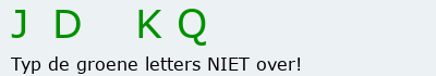 Bevestigingscode