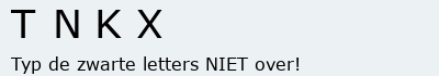 Bevestigingscode