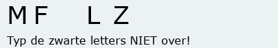 Bevestigingscode