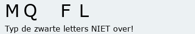Bevestigingscode