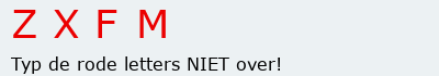 Bevestigingscode