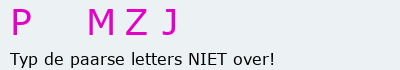 Bevestigingscode