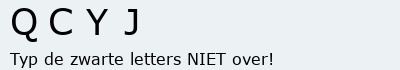 Bevestigingscode