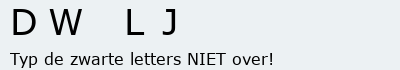 Bevestigingscode