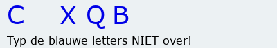 Bevestigingscode
