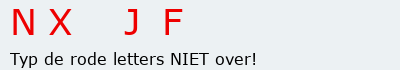 Bevestigingscode