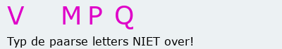Bevestigingscode