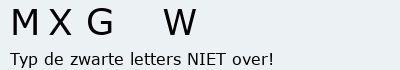 Bevestigingscode