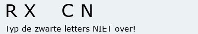 Bevestigingscode