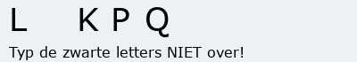 Bevestigingscode