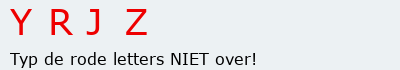 Bevestigingscode