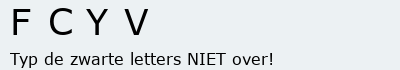 Bevestigingscode