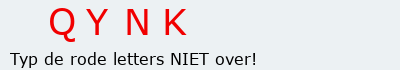 Bevestigingscode