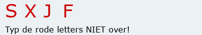 Bevestigingscode