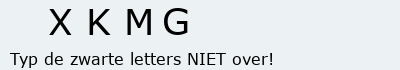 Bevestigingscode