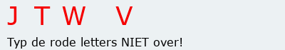 Bevestigingscode