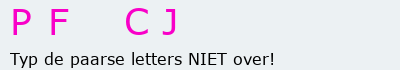 Bevestigingscode