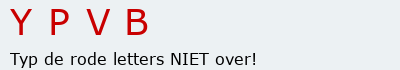 Bevestigingscode