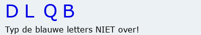 Bevestigingscode
