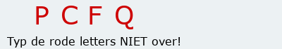 Bevestigingscode