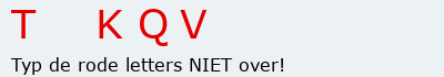 Bevestigingscode