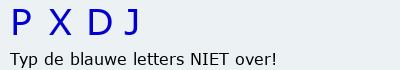 Bevestigingscode