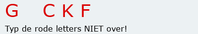 Bevestigingscode