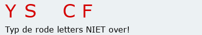 Bevestigingscode