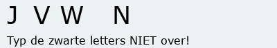 Bevestigingscode