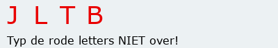 Bevestigingscode