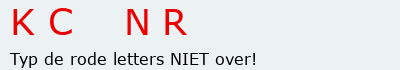 Bevestigingscode