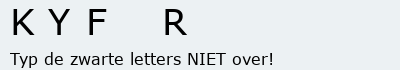 Bevestigingscode