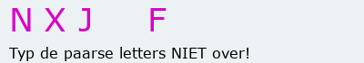 Bevestigingscode