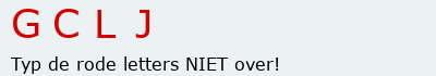 Bevestigingscode