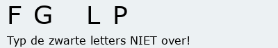 Bevestigingscode