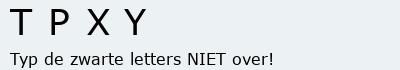 Bevestigingscode