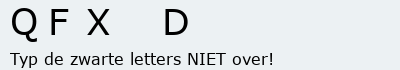 Bevestigingscode