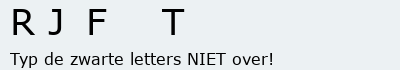 Bevestigingscode