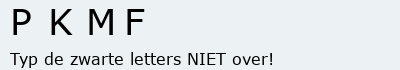 Bevestigingscode