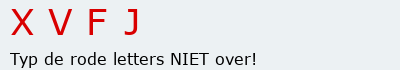 Bevestigingscode