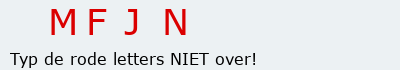 Bevestigingscode