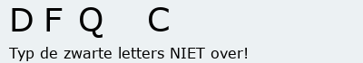 Bevestigingscode